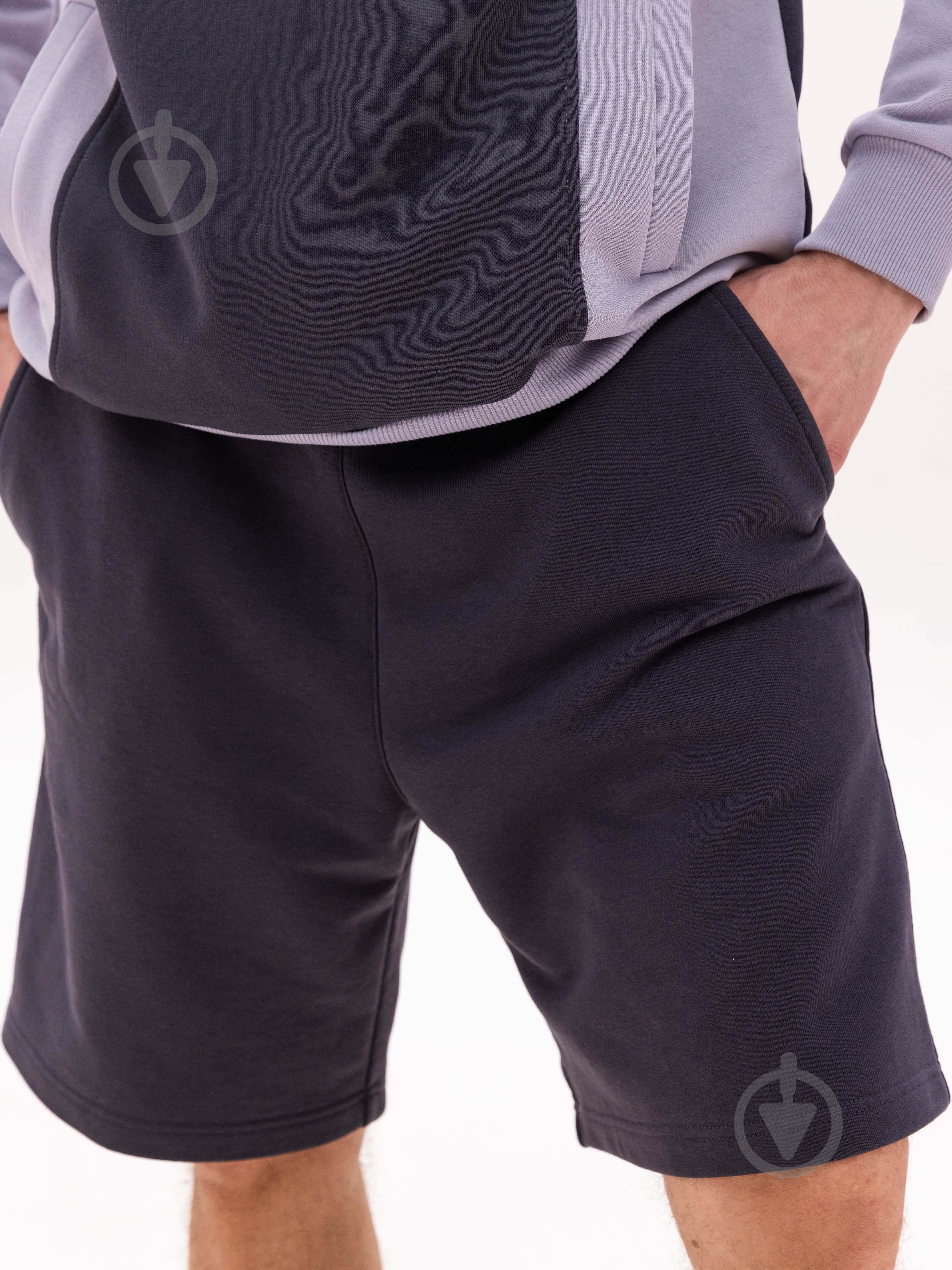 Шорты Роза р. M темно-серый - фото 1