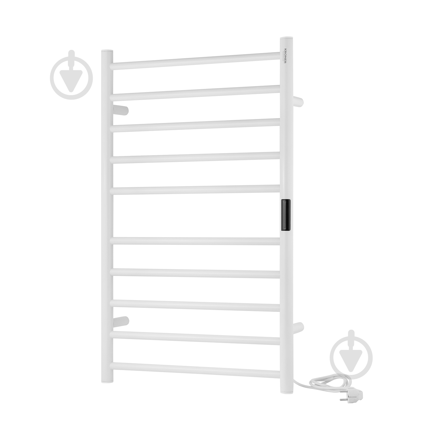 Полотенцесушитель электрический Kroner KRP Hitze-Stets WEI8753-10T - фото 1