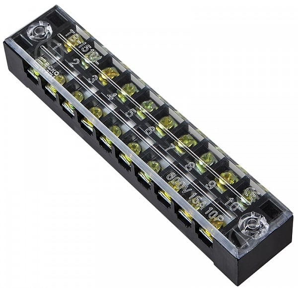 Колодка клемна АСКОУКРЕМ TB1510 чорний A0130050005 - фото 1