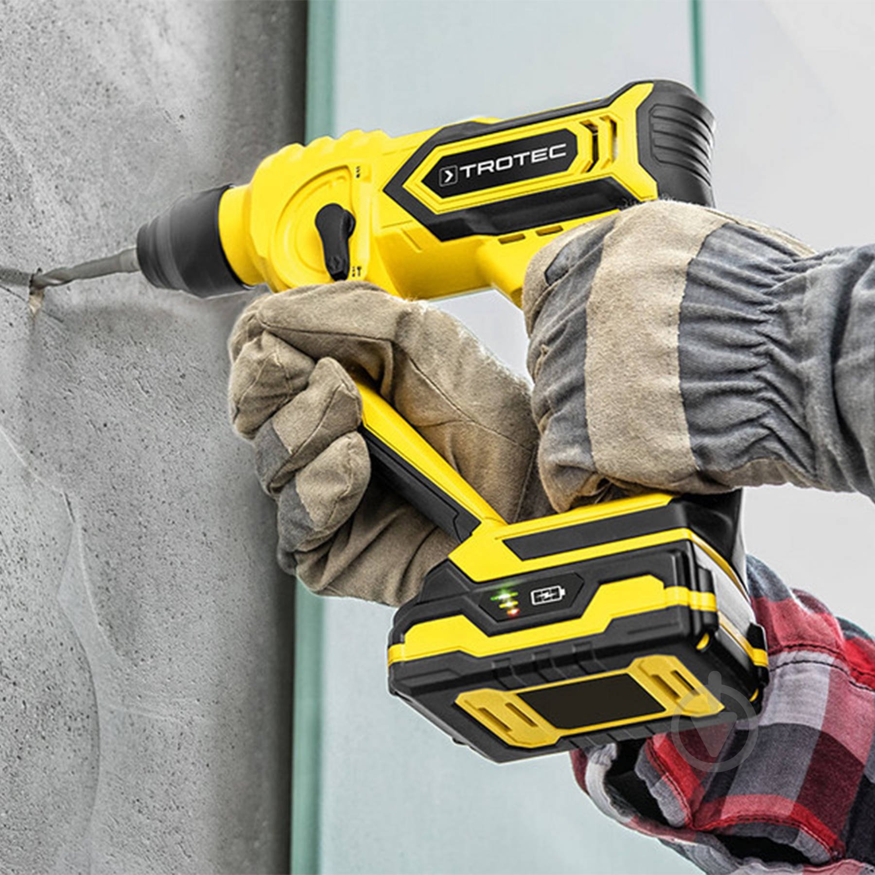 Перфоратор Trotec PRDS 10-20V 4415000201 - фото 8 Перфоратор Trotec PRDS 10-20V 4415000201 - фото 8
