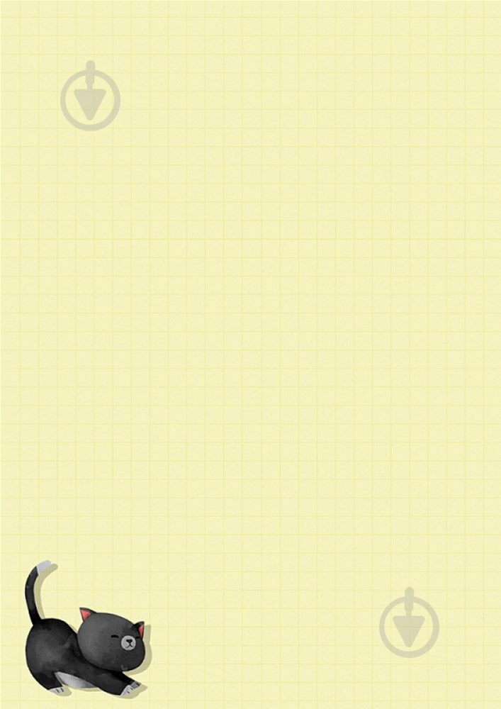 Блокнот Kitty note yellow A5 Profiplan - фото 2