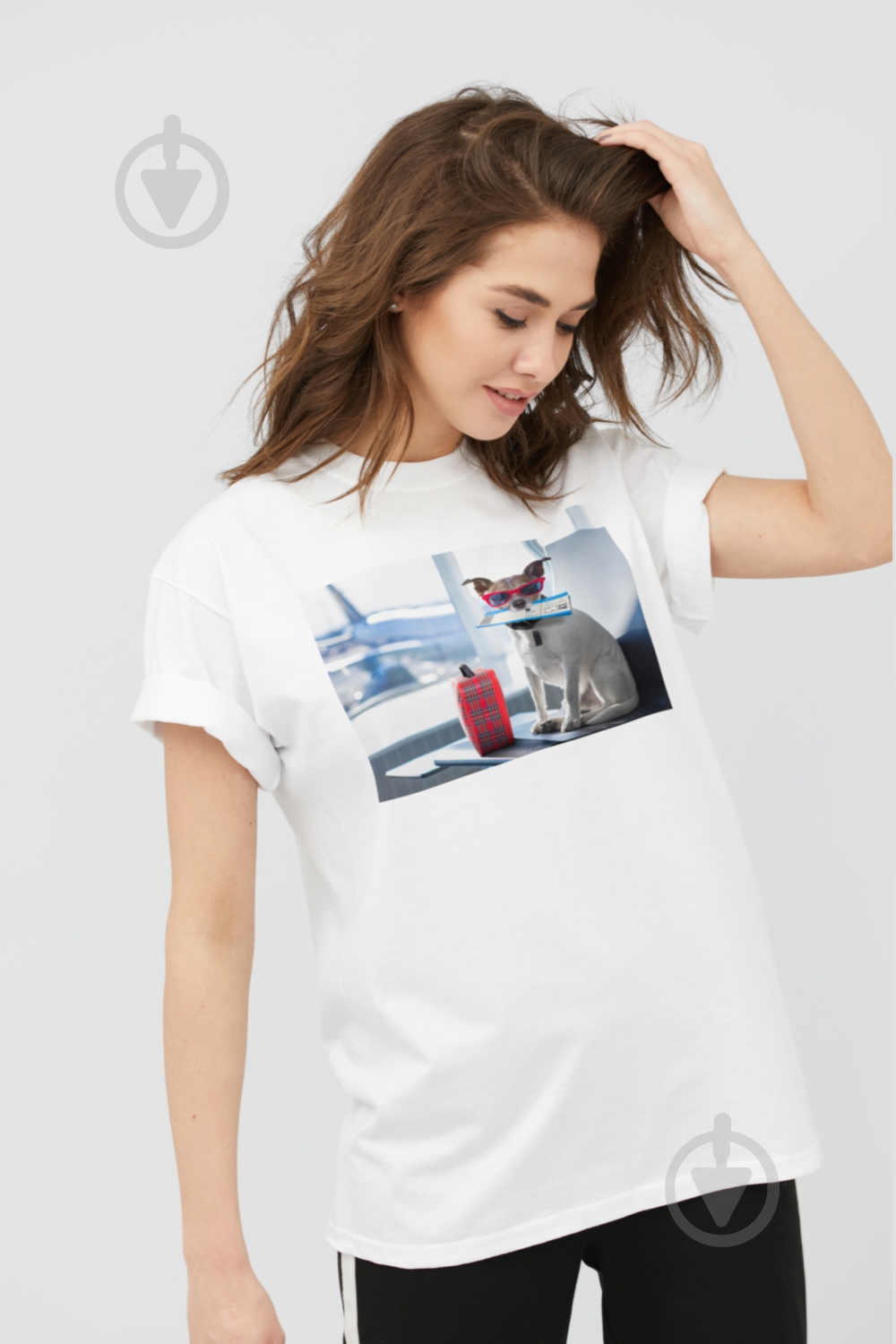 Футболка YAPPI WW3311 р.M білий - фото 1 Футболка YAPPI WW3311 р.M білий - фото 1