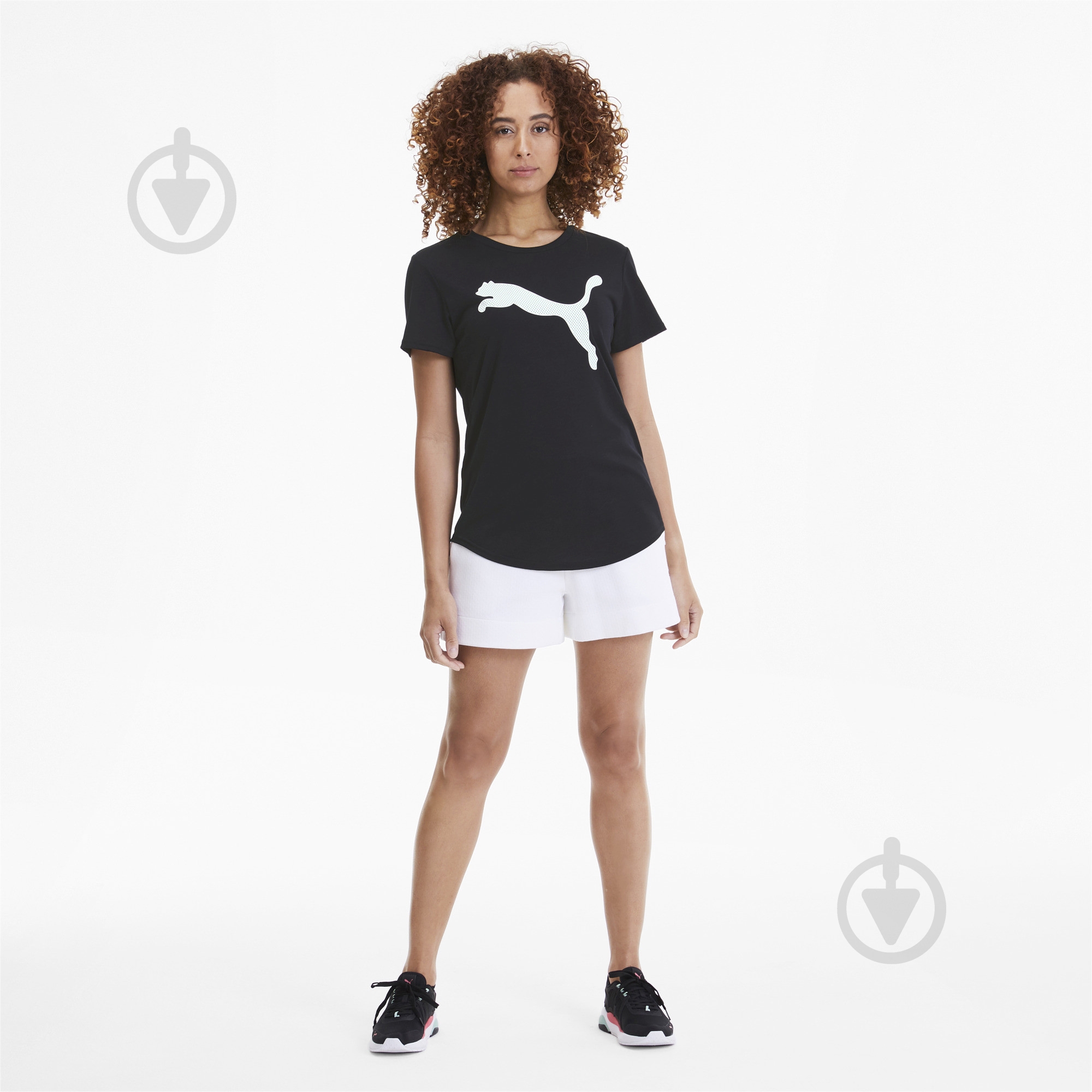 Футболка Puma EVOSTRIPE Tee 58124101 р.S черный - фото 5