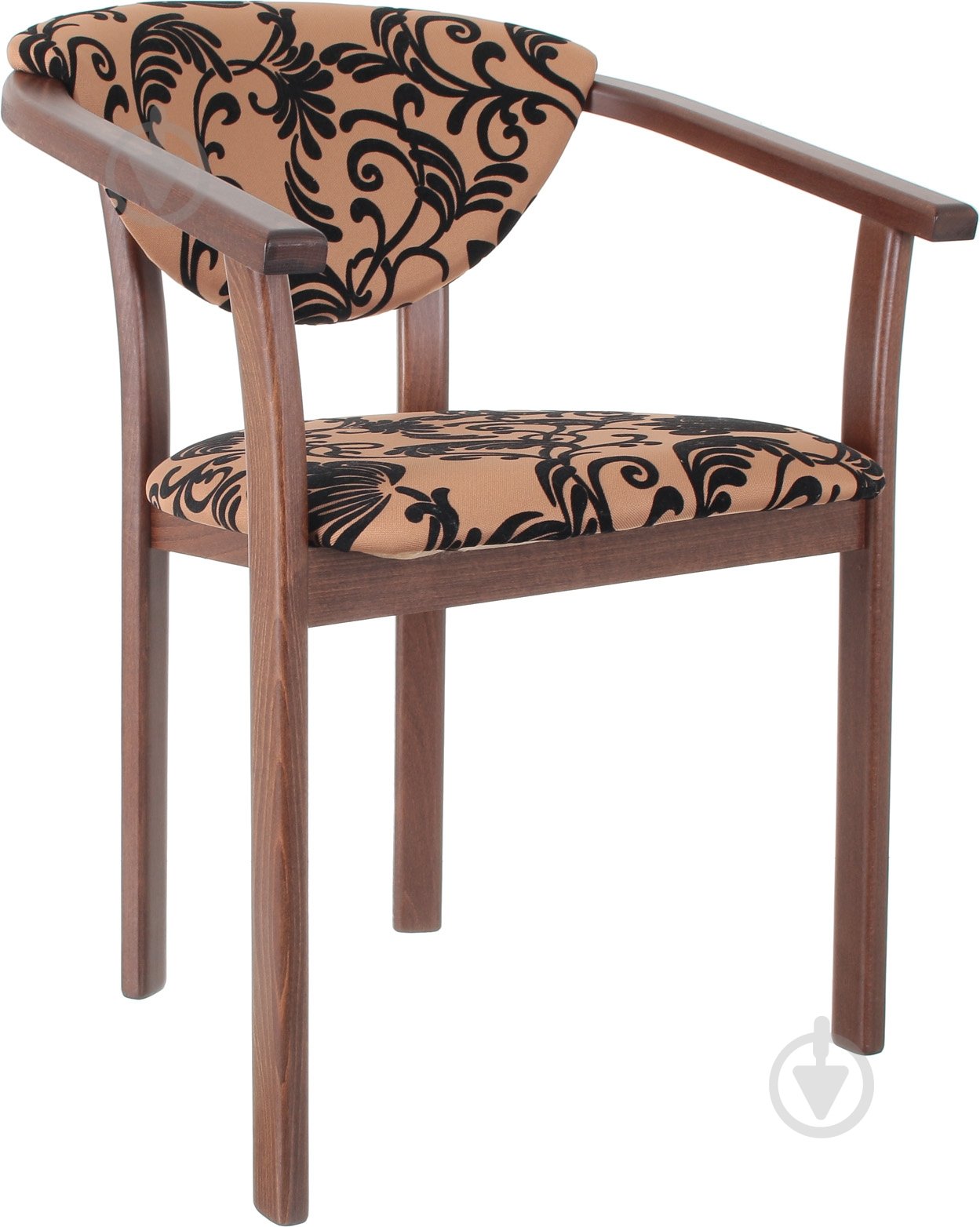 Стул обеденный РПМК Алексис орех/молочный - фото 1