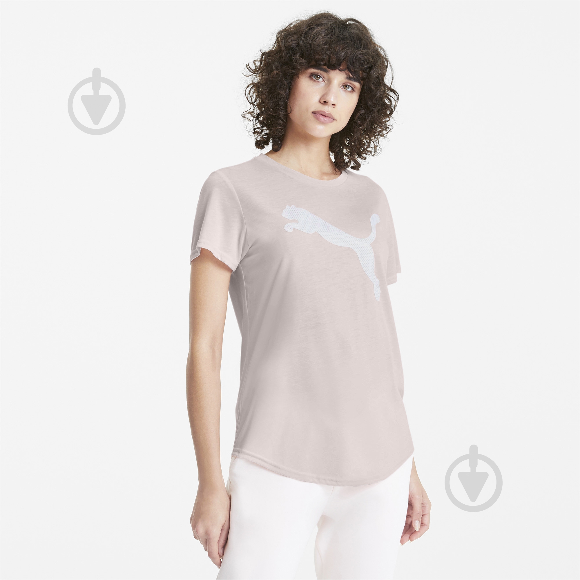 Футболка Puma EVOSTRIPE Tee 58124117 р.XS розовый - фото 5 Футболка Puma EVOSTRIPE Tee 58124117 р.XS розовый - фото 5
