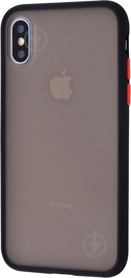 Чехол-накладка Shadow Matte Case (PC+TPU) black для Apple iPhone X - фото 1 Чехол-накладка Shadow Matte Case (PC+TPU) black для Apple iPhone X - фото 1