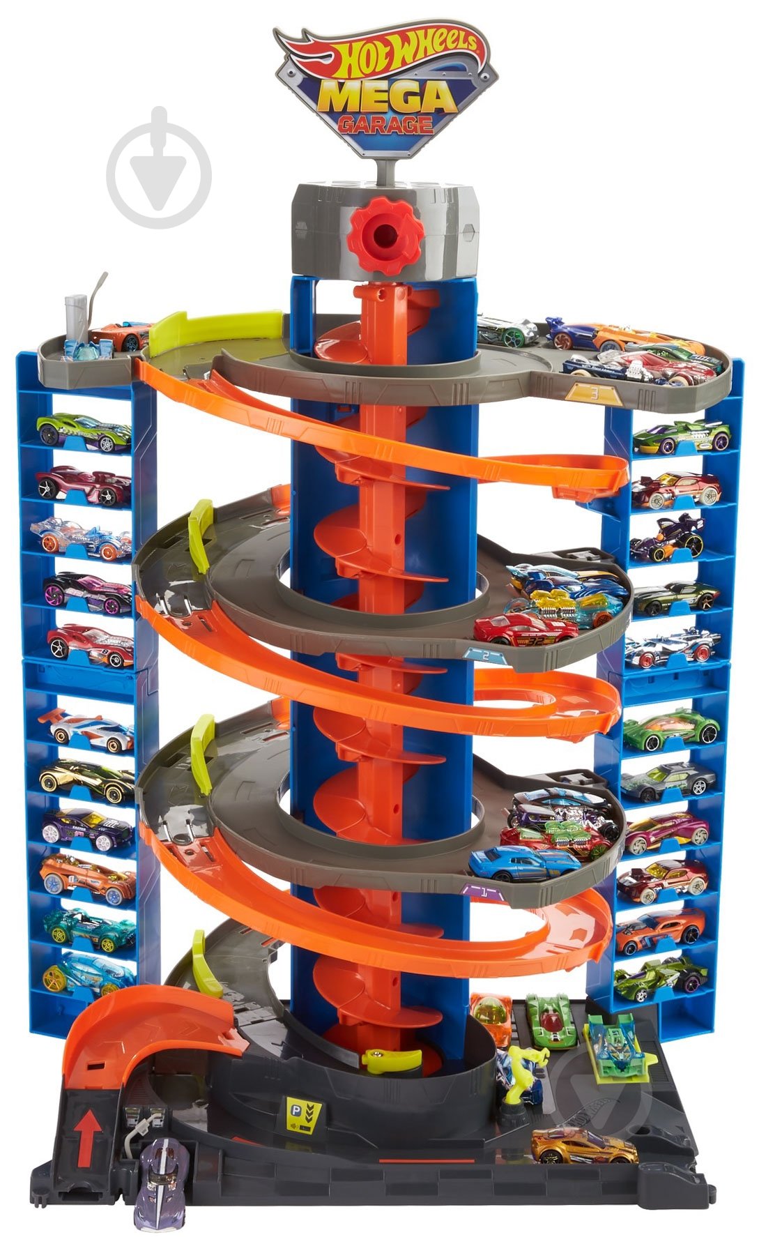 Гараж Hot Wheels Мегагараж для машинок Hot Wheels GTT95 - фото 1