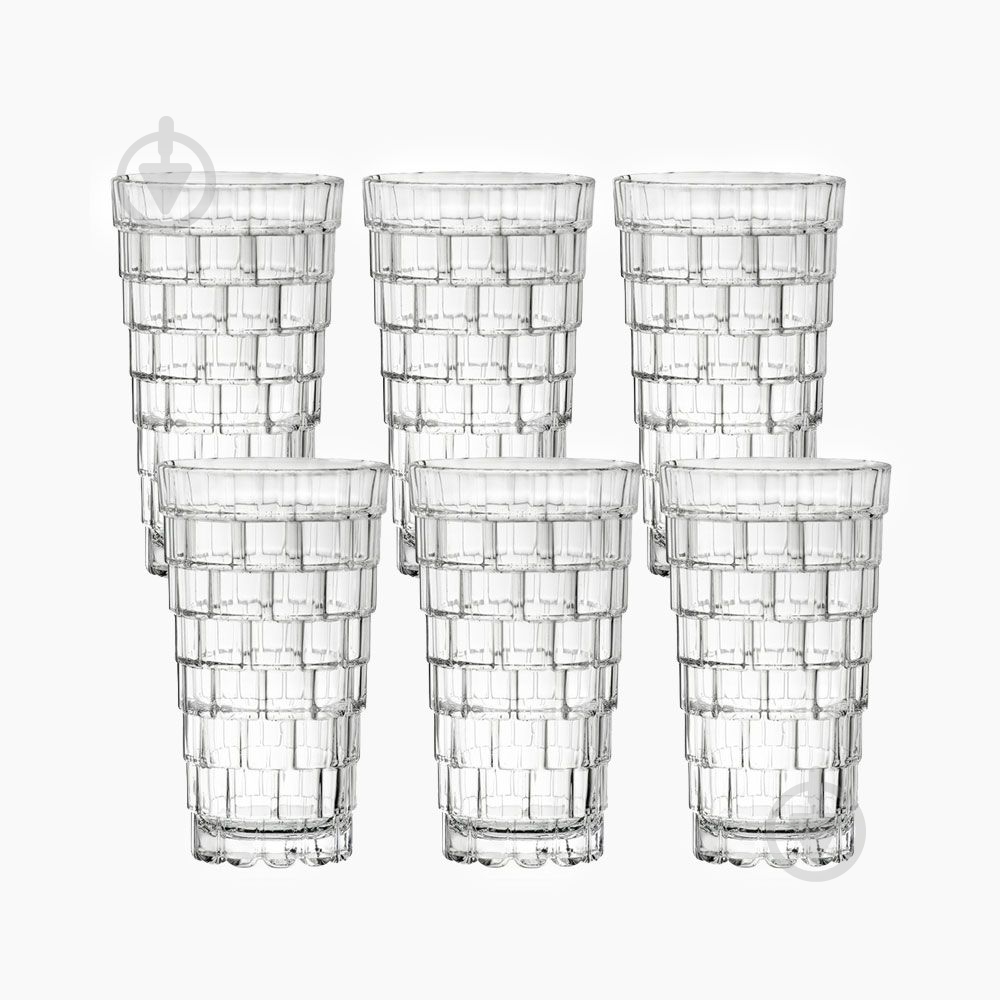 Набор стаканов высоких RCR Stack 390 мл 6 шт. - фото 3 Набор стаканов высоких RCR Stack 390 мл 6 шт. - фото 3