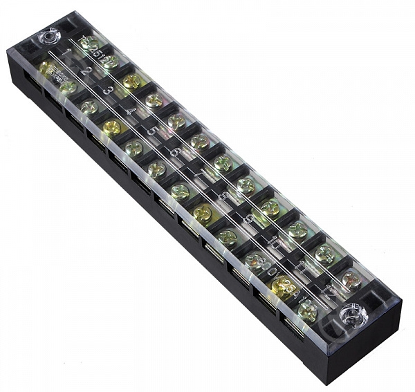 Колодка клемна АСКОУКРЕМ TB2512 чорний A0130050012 - фото 1