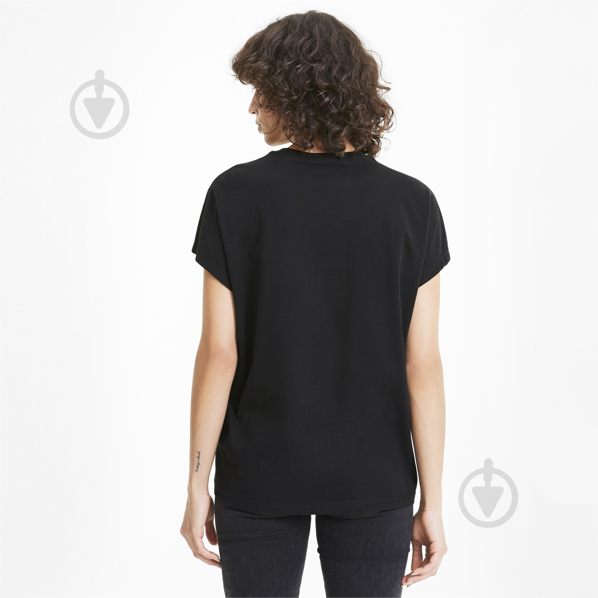 Футболка Puma Nu-tility Tee 58137101 р.S черный - фото 4