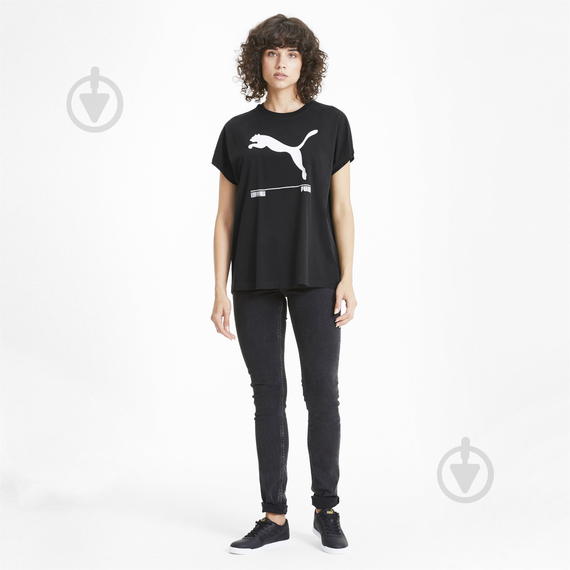 Футболка Puma Nu-tility Tee 58137101 р.S черный - фото 5