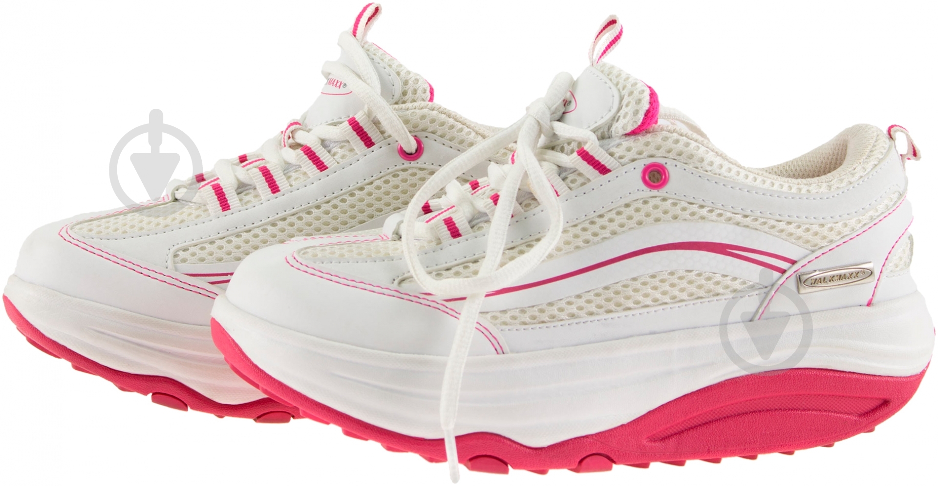 Кроссовки Walkmaxx 102443779 р.39 белый с розовым - фото 1 Кроссовки Walkmaxx 102443779 р.39 белый с розовым - фото 1