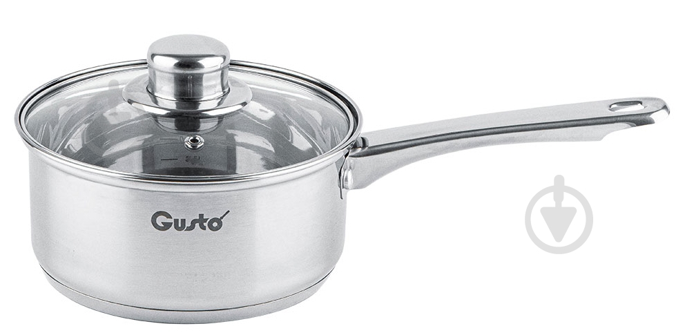 Сотейник із кришкою Gusto Solo 0.9 л GT-1203-14 - фото 1