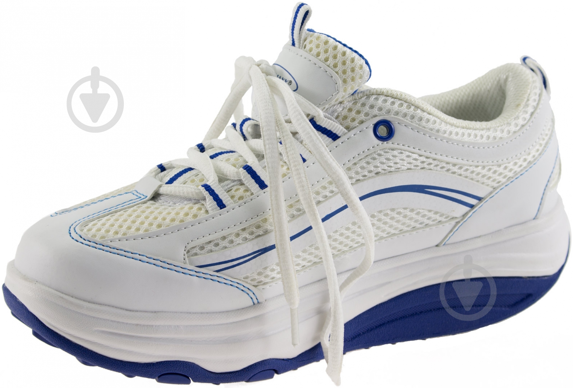 Кроссовки Walkmaxx 102443798 р.38 белый с синим - фото 2