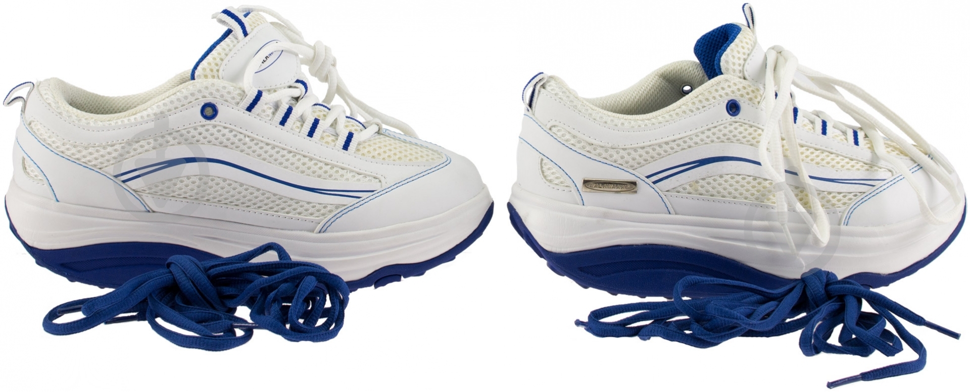 Кроссовки Walkmaxx 102443798 р.38 белый с синим - фото 4