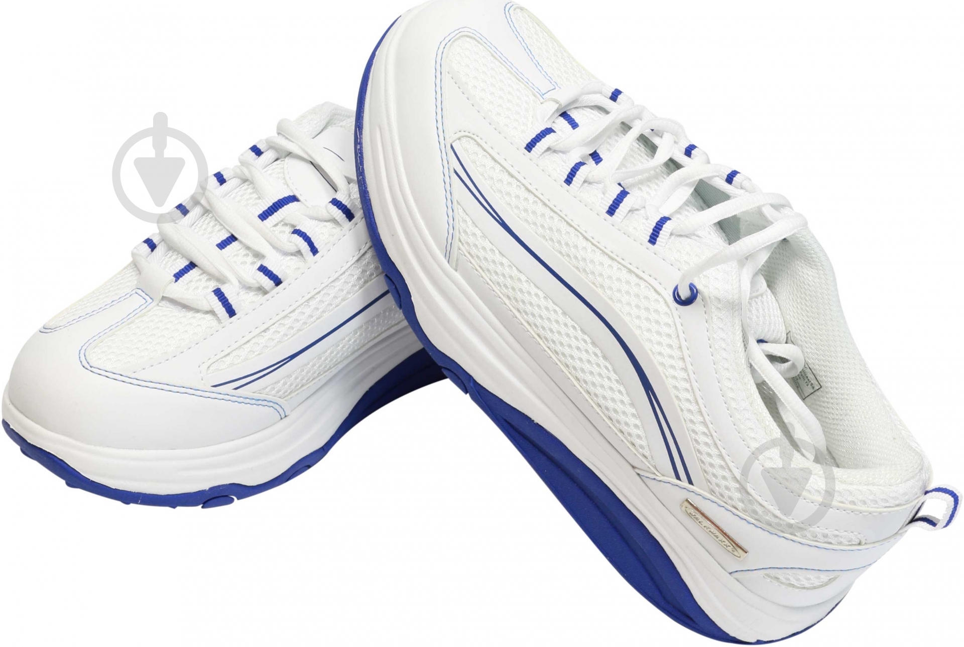 Кроссовки Walkmaxx 102443801 р.39 белый с синим - фото 4