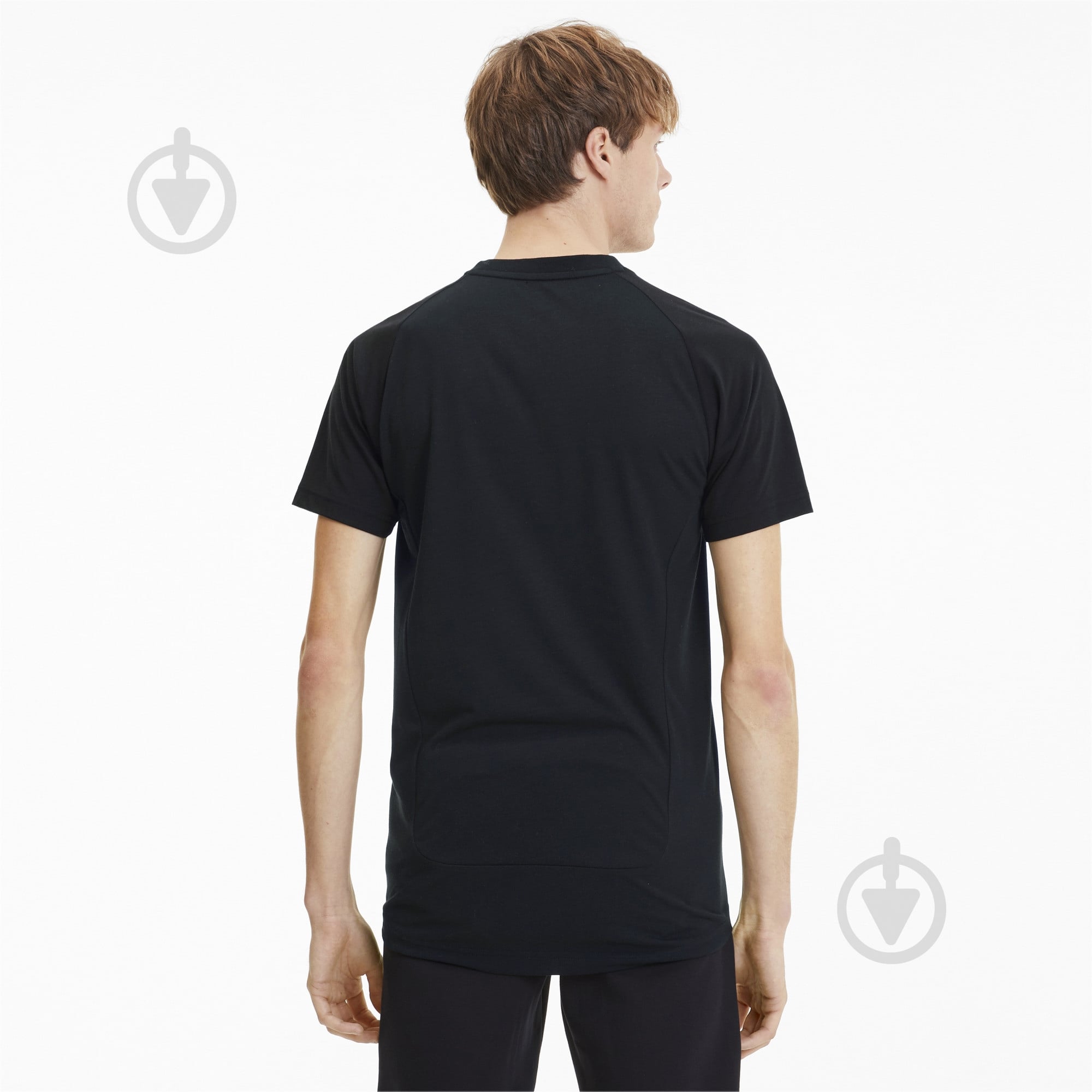 Футболка Puma EVOSTRIPE Tee 58146501 р.L чорний - фото 4