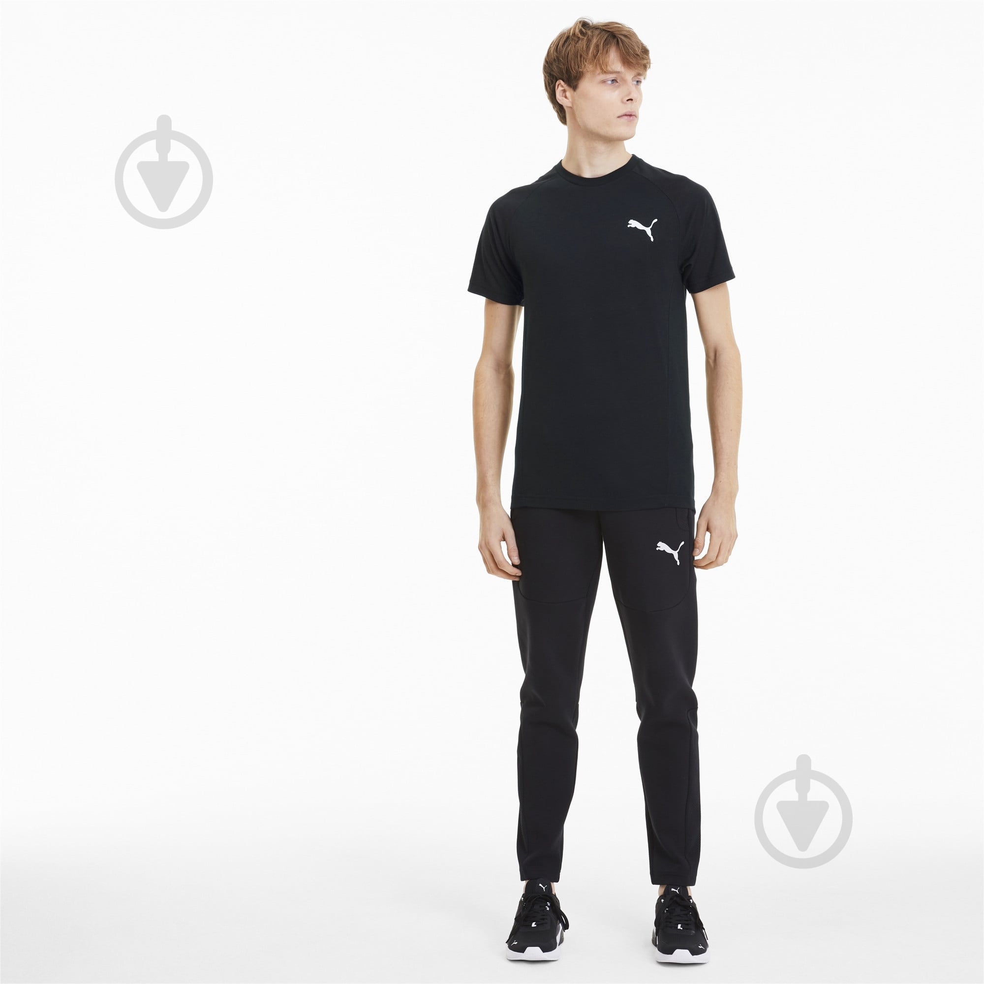 Футболка Puma EVOSTRIPE Tee 58146501 р.L чорний - фото 5