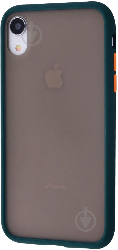 Чехол-накладка Shadow Matte Case (PC+TPU) forest green для Apple iPhone XR - фото 1 Чехол-накладка Shadow Matte Case (PC+TPU) forest green для Apple iPhone XR - фото 1