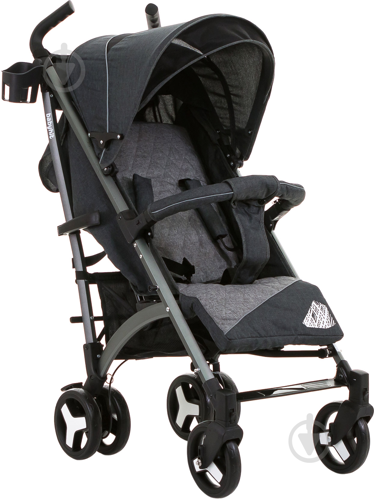Коляска-тростина Babyhit Rainbow G2 Roma Grey 22710 - фото 6