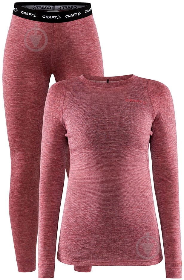 Комплект термобілизни Craft CORE Wool Merino Set W 1909710-414200 р.L рожевий - фото 1 Комплект термобілизни Craft CORE Wool Merino Set W 1909710-414200 р.L рожевий - фото 1