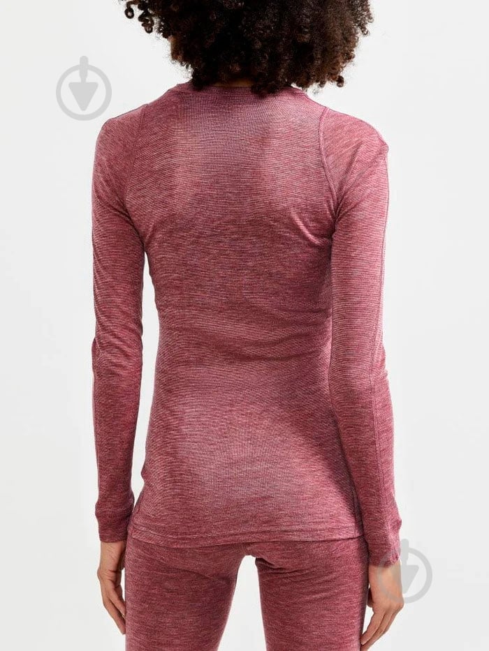Комплект термобілизни Craft CORE Wool Merino Set W 1909710-414200 р.L рожевий - фото 3 Комплект термобілизни Craft CORE Wool Merino Set W 1909710-414200 р.L рожевий - фото 3