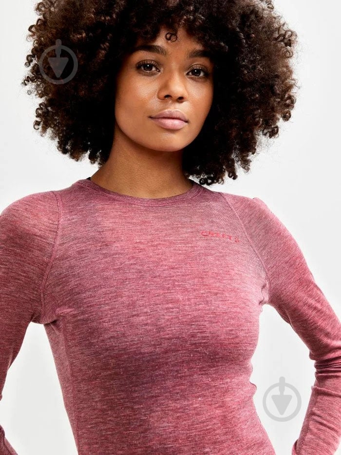 Комплект термобілизни Craft CORE Wool Merino Set W 1909710-414200 р.L рожевий - фото 4 Комплект термобілизни Craft CORE Wool Merino Set W 1909710-414200 р.L рожевий - фото 4