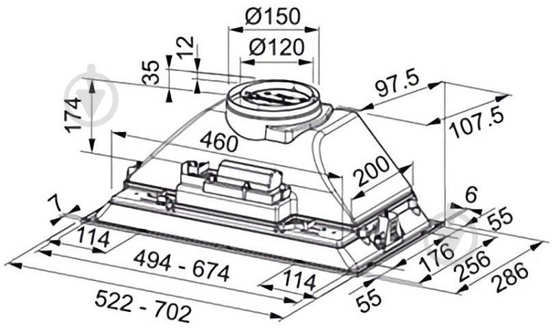 Витяжка Franke 305.0689.925 - фото 16