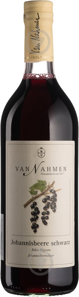 Нектар Van Nahmen Нектар із чорної смородини 0,75 л (14020) - фото 1