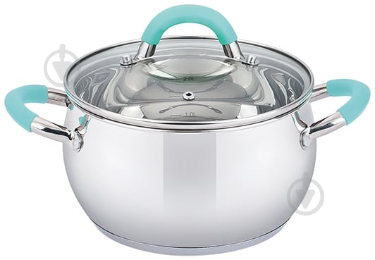 Кастрюля с крышкой Pepper Apple Mint 2,2 л - фото 1