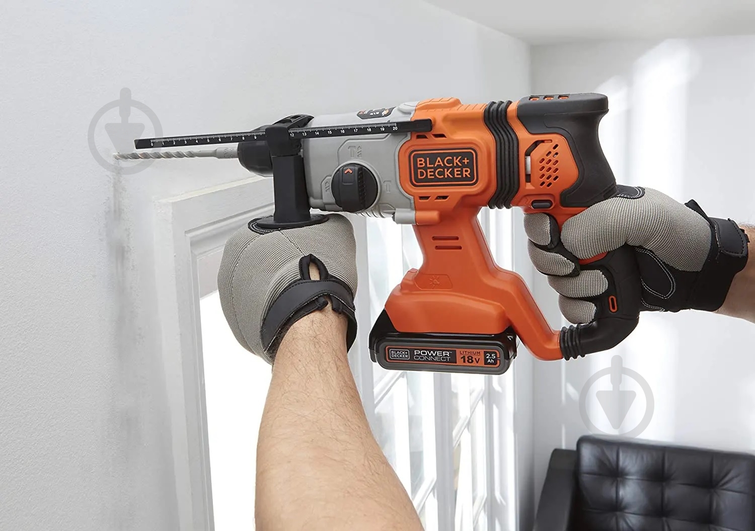 Перфоратор Black+Decker BCD900E2K - фото 12