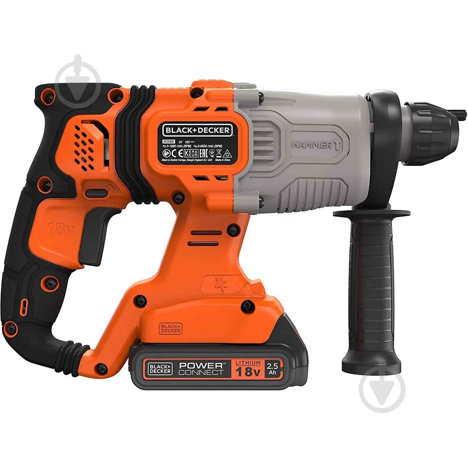 Перфоратор Black+Decker BCD900E2K - фото 4
