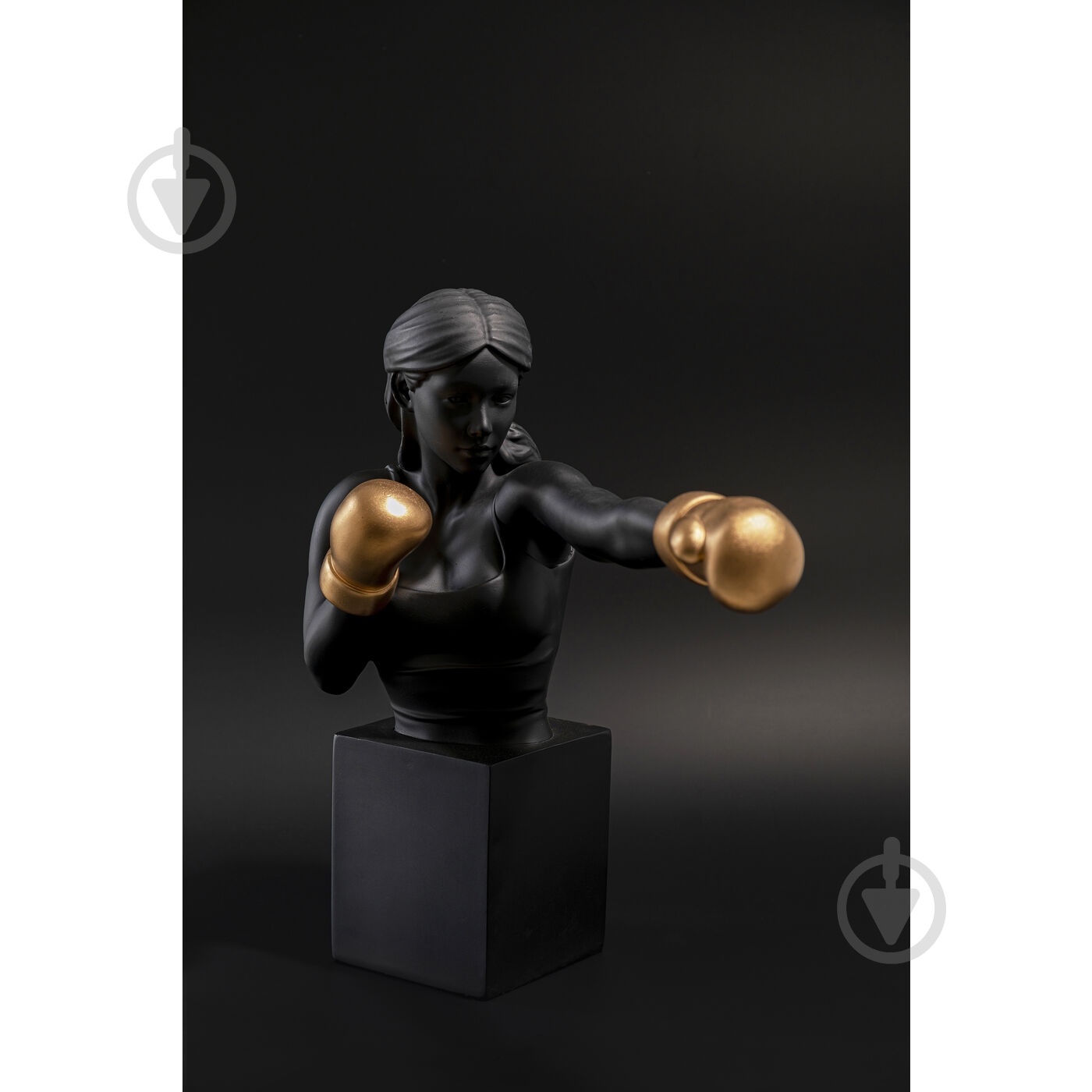 Статуэтка декоративная KARE Design Lady Balboa 40х20х25 см черный с золотом - фото 8 Статуэтка декоративная KARE Design Lady Balboa 40х20х25 см черный с золотом - фото 8