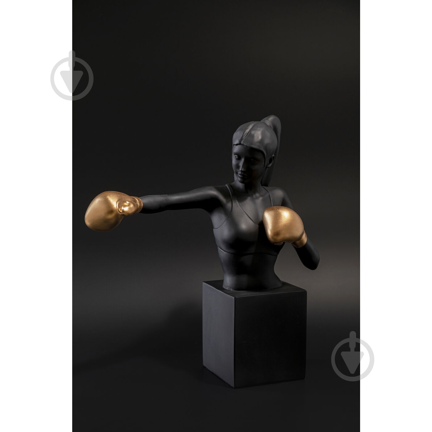 Статуэтка декоративная KARE Design Lady Balboa 40х20х25 см черный с золотом - фото 7 Статуэтка декоративная KARE Design Lady Balboa 40х20х25 см черный с золотом - фото 7