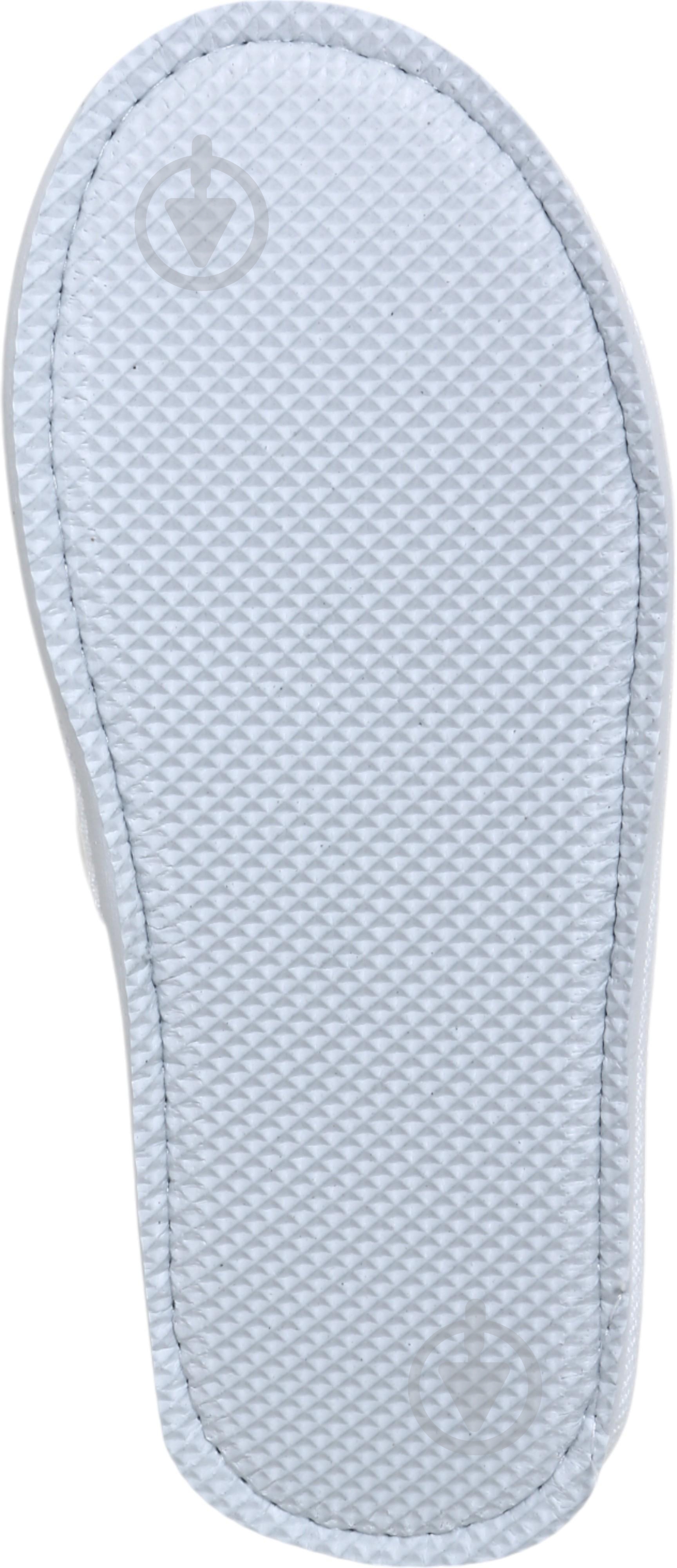 Тапочки гостиничные женские р.38/39 айвори - фото 5 Тапочки гостиничные женские р.38/39 айвори - фото 5