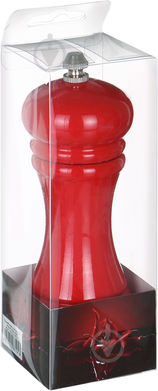 Мельница для соли и перца Red 15 см - фото 2 Мельница для соли и перца Red 15 см - фото 2