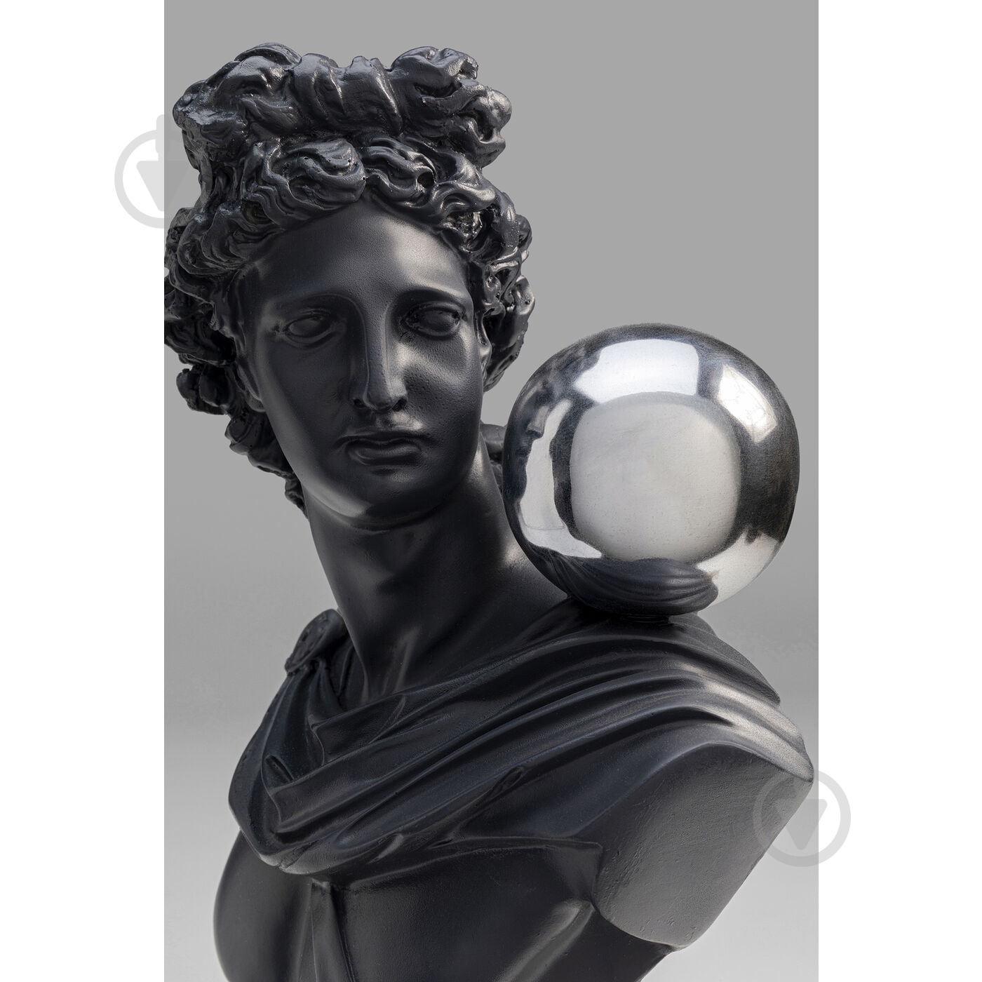 Статуэтка декоративная KARE Design Busto Man 36х14х18 см черный - фото 5 Статуэтка декоративная KARE Design Busto Man 36х14х18 см черный - фото 5