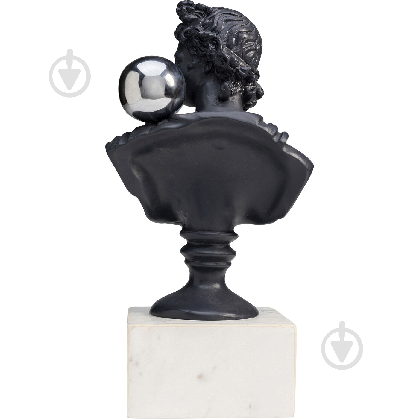 Статуэтка декоративная KARE Design Busto Man 36х14х18 см черный - фото 4 Статуэтка декоративная KARE Design Busto Man 36х14х18 см черный - фото 4