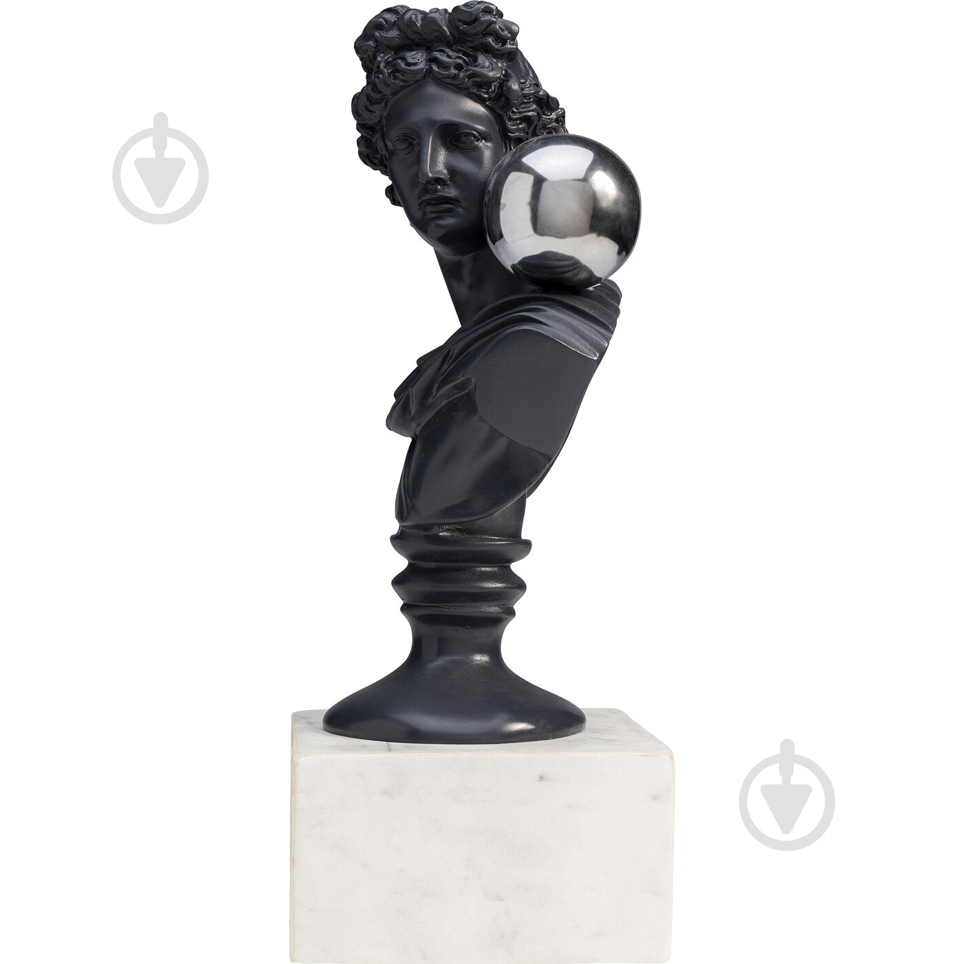 Статуэтка декоративная KARE Design Busto Man 36х14х18 см черный - фото 3 Статуэтка декоративная KARE Design Busto Man 36х14х18 см черный - фото 3