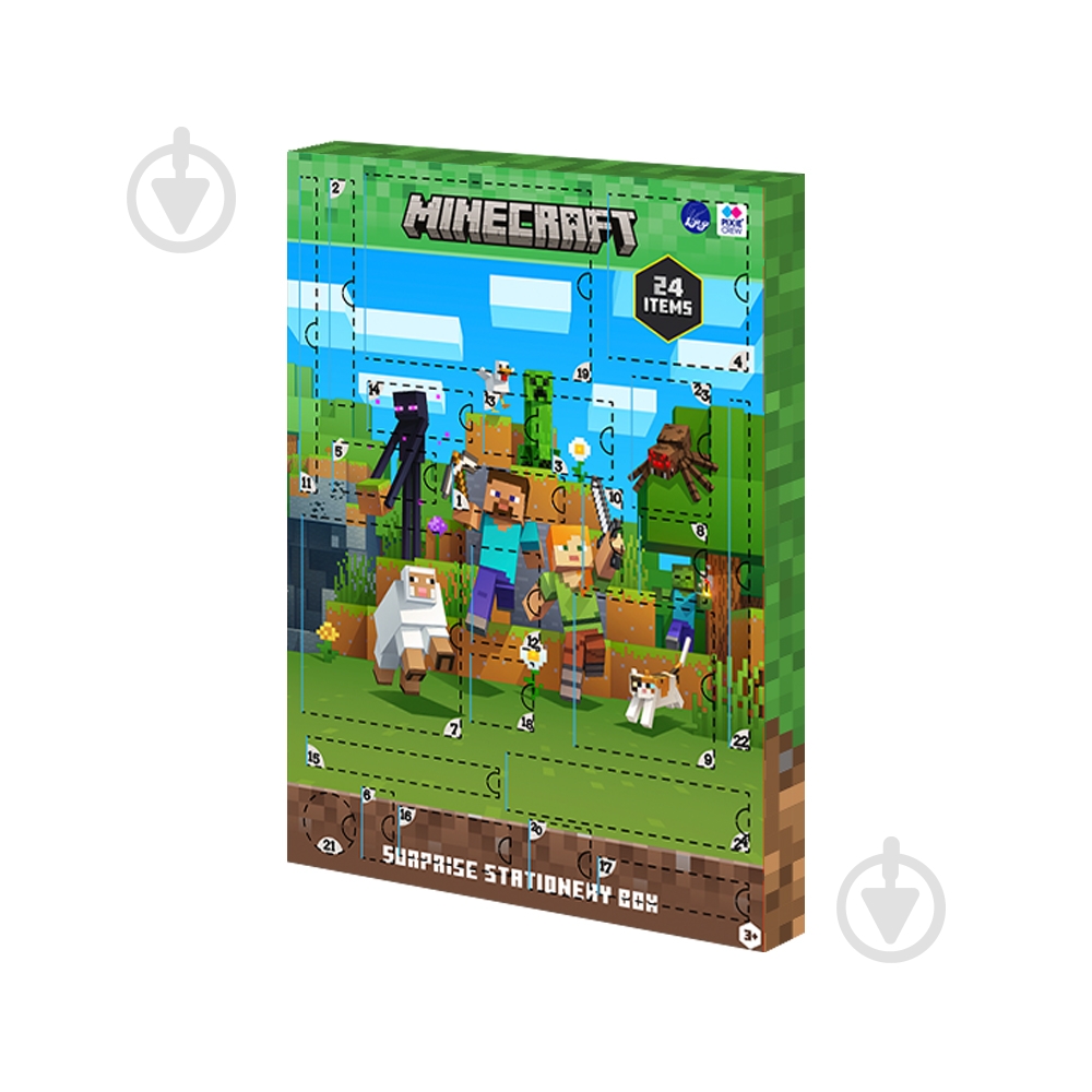 Игровой набор Pixie Crew Подарочный бокс Майнкрафт PXS-01-35 - фото 1 Игровой набор Pixie Crew Подарочный бокс Майнкрафт PXS-01-35 - фото 1