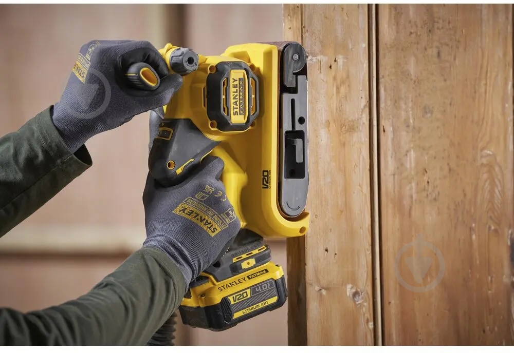 Ленточная шлифмашина Stanley FatMax SFMCW223B SFMCW223B - фото 8 Ленточная шлифмашина Stanley FatMax SFMCW223B SFMCW223B - фото 8