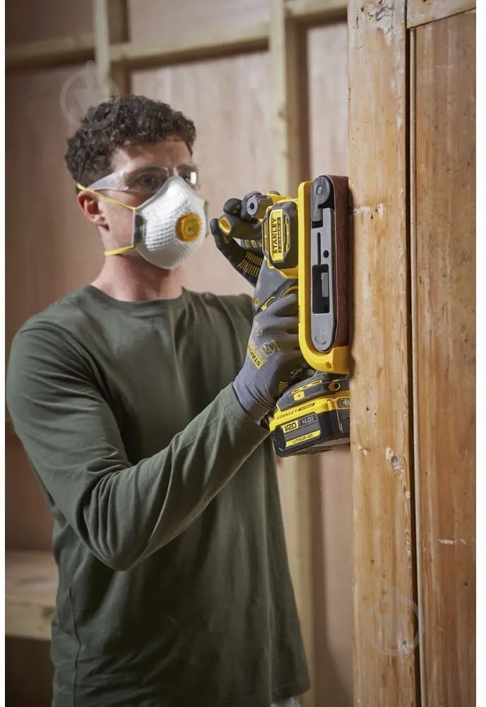 Ленточная шлифмашина Stanley FatMax SFMCW223B SFMCW223B - фото 7 Ленточная шлифмашина Stanley FatMax SFMCW223B SFMCW223B - фото 7