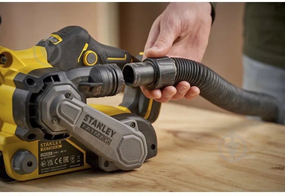 Ленточная шлифмашина Stanley FatMax SFMCW223B SFMCW223B - фото 15 Ленточная шлифмашина Stanley FatMax SFMCW223B SFMCW223B - фото 15