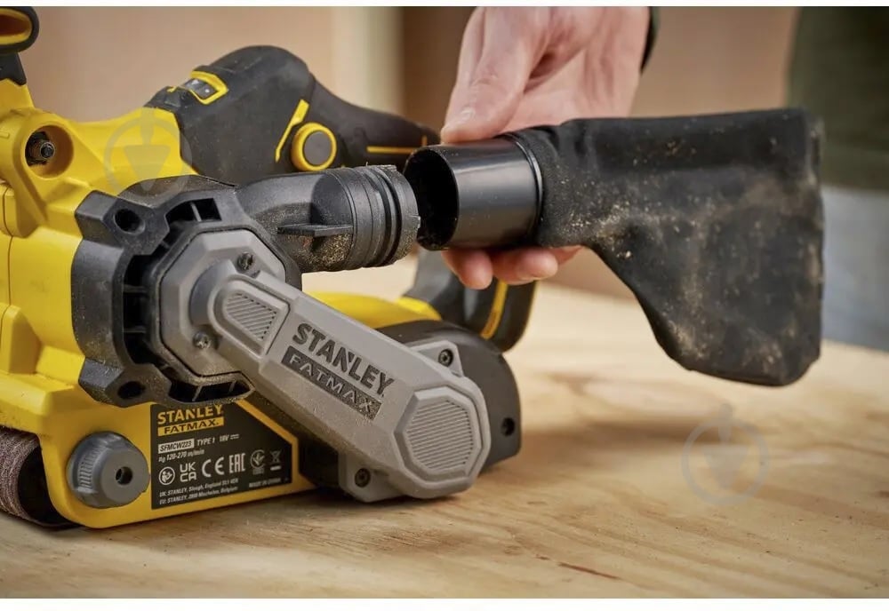 Ленточная шлифмашина Stanley FatMax SFMCW223B SFMCW223B - фото 16 Ленточная шлифмашина Stanley FatMax SFMCW223B SFMCW223B - фото 16