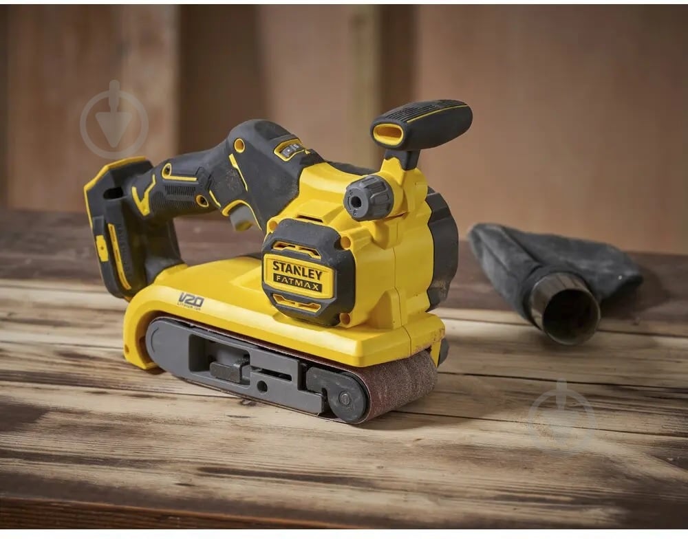 Ленточная шлифмашина Stanley FatMax SFMCW223B SFMCW223B - фото 12 Ленточная шлифмашина Stanley FatMax SFMCW223B SFMCW223B - фото 12