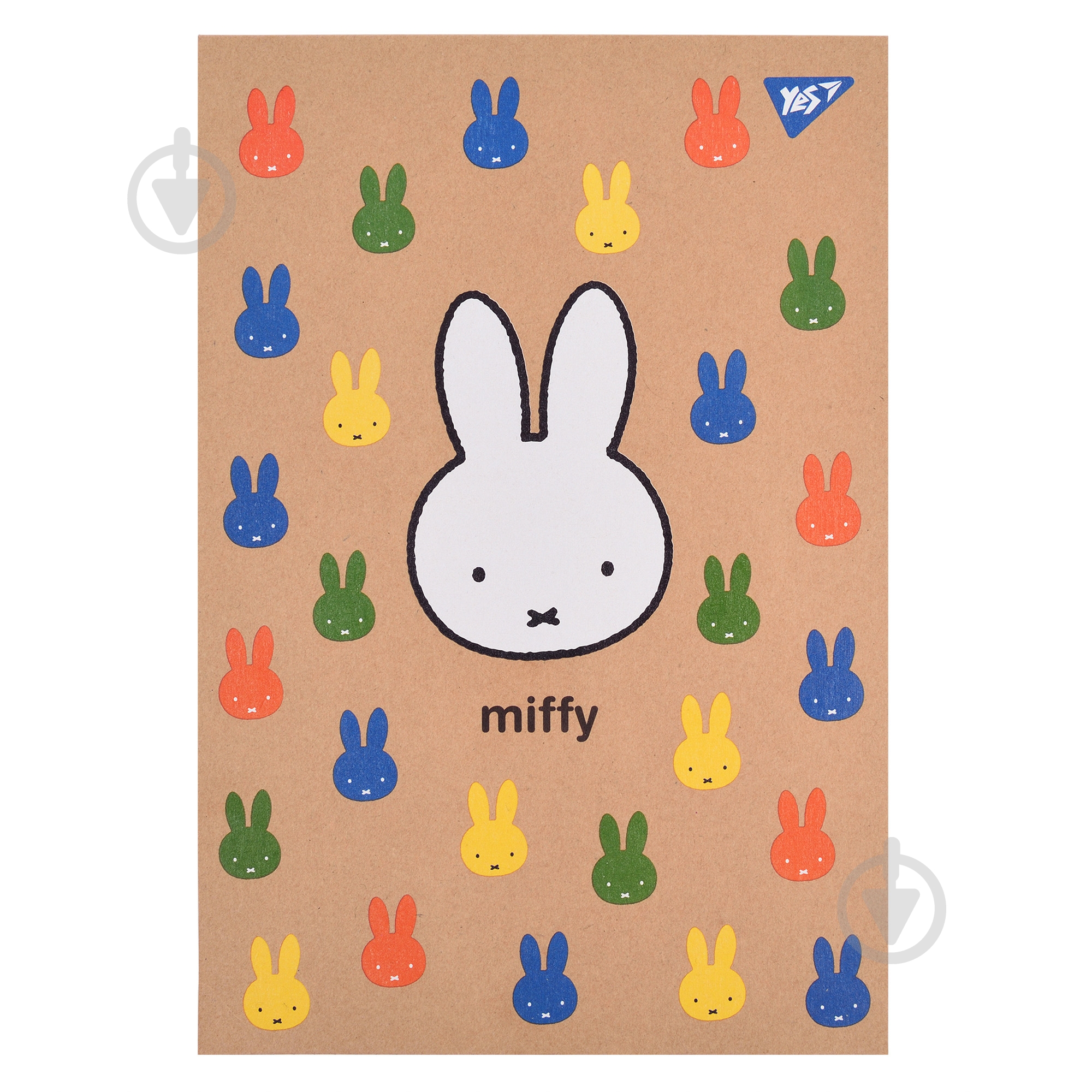 Блокнот YES 80 лист. клетка Miffy крафт - фото 2