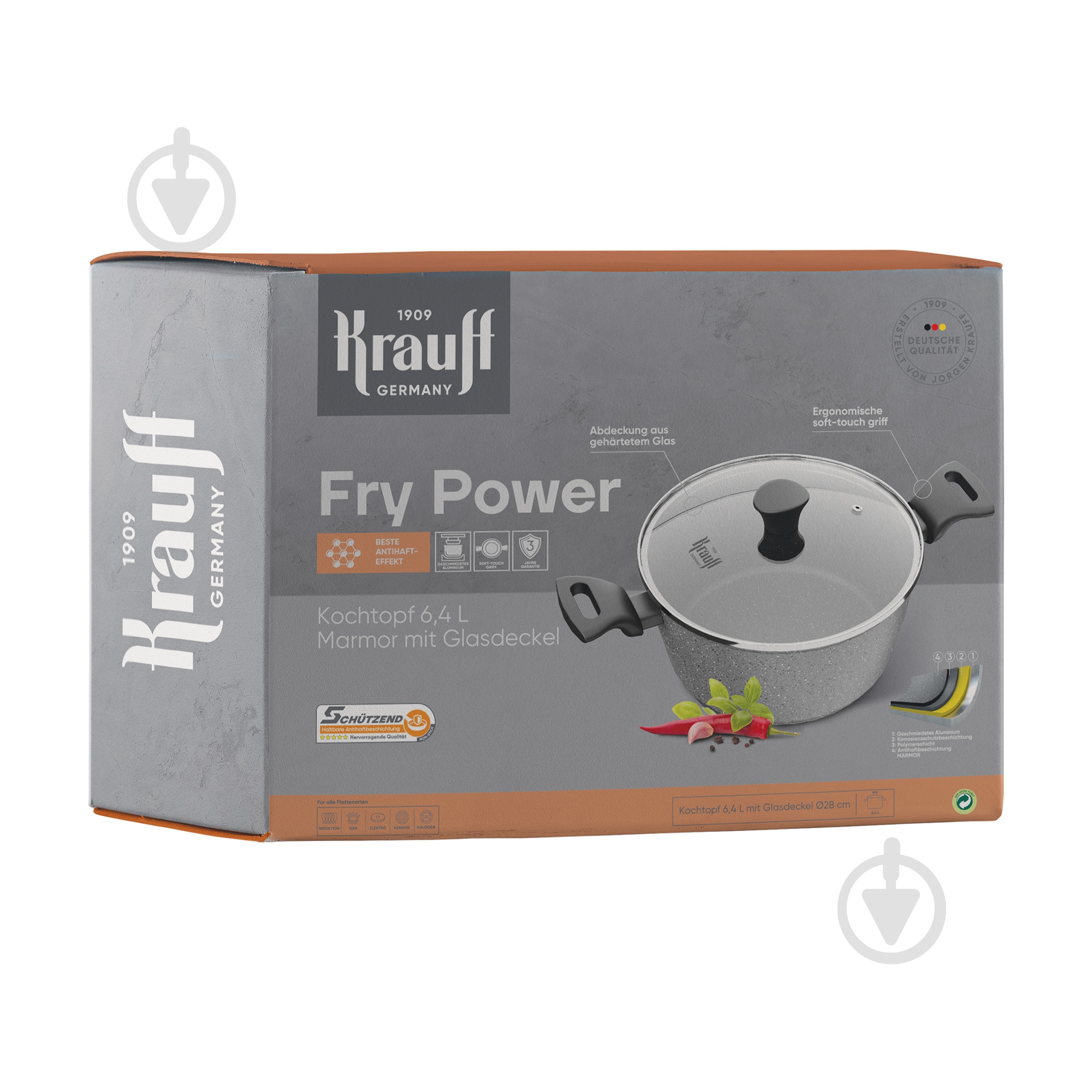 Каструля Krauff Fry Power 6,4 л 25-45-251 - фото 2