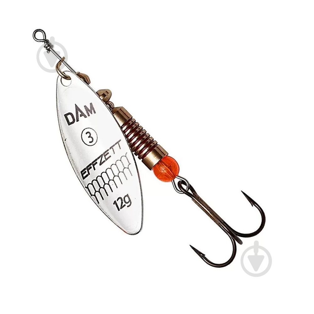 Блесна-вертушка DAM 4 г EFFZETT PREDATOR silver - фото 1 Блесна-вертушка DAM 4 г EFFZETT PREDATOR silver - фото 1