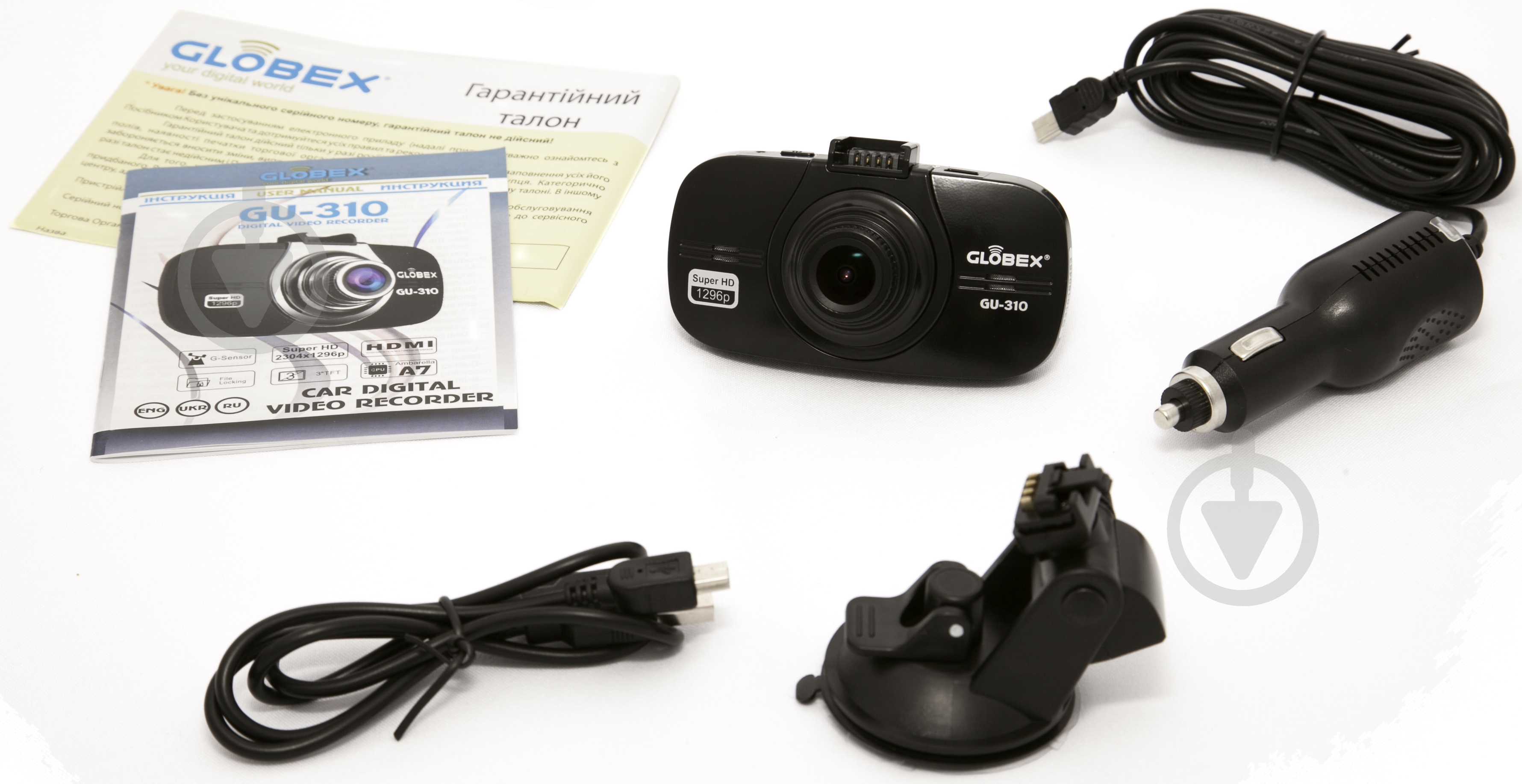 Видеорегистратор Globex GU-310 - фото 9