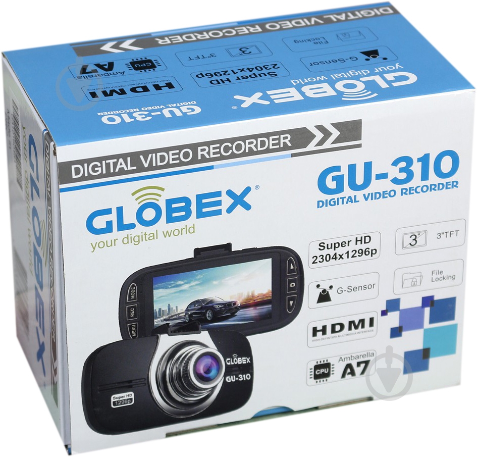 Видеорегистратор Globex GU-310 - фото 10